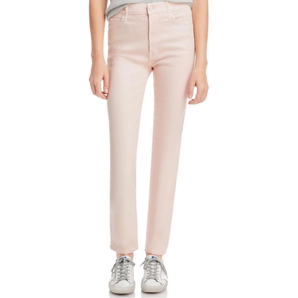 MOTHER The Dazzler Hover Jeans in Pale Peach Size 26